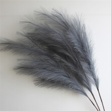 (grey, 3PCS) 3PCS 39'' Large Pampas Grass Artificial Fake Flowers Reed Plants for Wedding Party Home Boho Decor