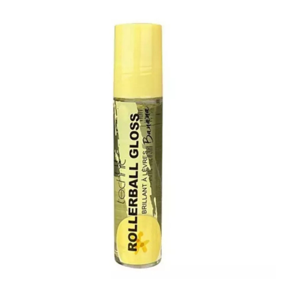 Technic Fruity Roll on Lip gloss Clear Banana Lip Gloss
