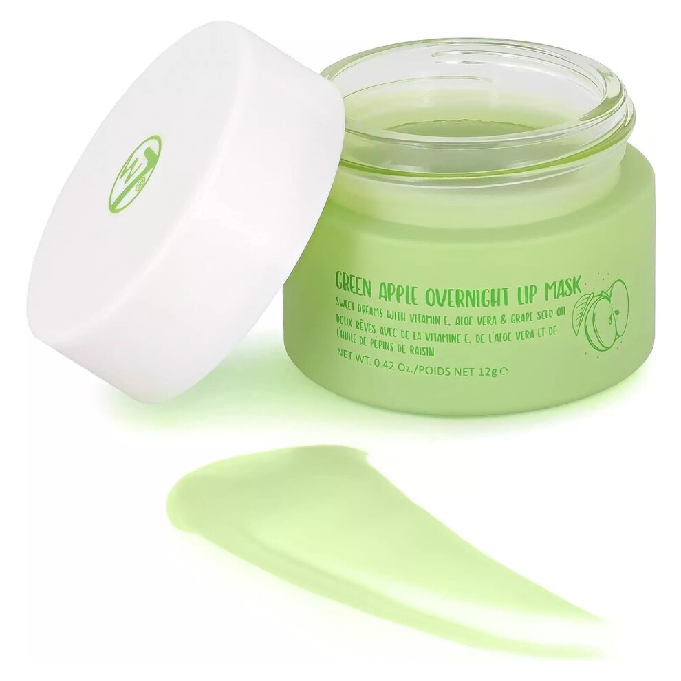 W7 Lip Balm for Dry Lips Hydrating Vaseline Lip Mask Green apple