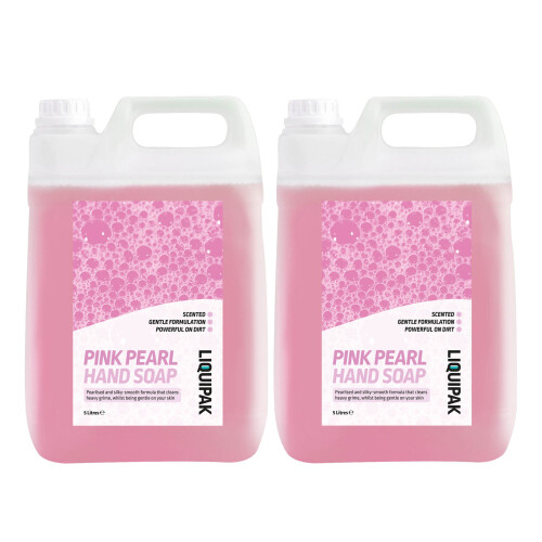 (2x5 Litres) Pink Hand Soap | Silky Smooth Hand Wash