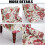 (Red) High Wing Back Armchair Fabric Chair 8