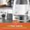 GEEPAS (White) Geepas 1.7L Electric Illuminating Glass Kettle 10