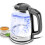 GEEPAS (White) Geepas 1.7L Electric Illuminating Glass Kettle 3