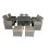 8 Seater Rattan Cube Dining Sets 1