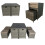 8 Seater Rattan Cube Dining Sets 4