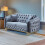 (Grey) Austin 3+2 Luxury Sofa Set Black, Blue & Grey 5