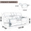 (3 Seater Sofa) Manual Reclining Massage Sofa Set 3