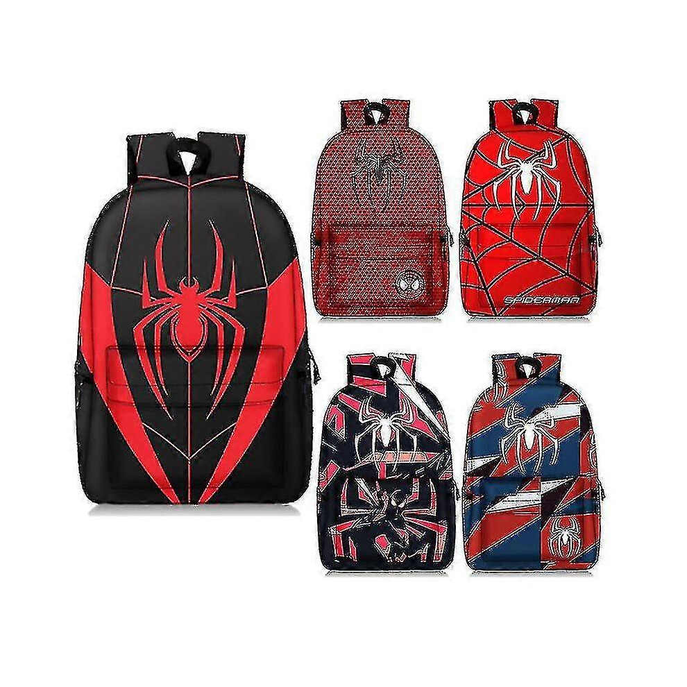 (4, One size) Super Hero Backpacks Spider 3d Printed Cartoon Travel Backpack Sports Backpacksq-image-OPC-PG8FXCP-NEW