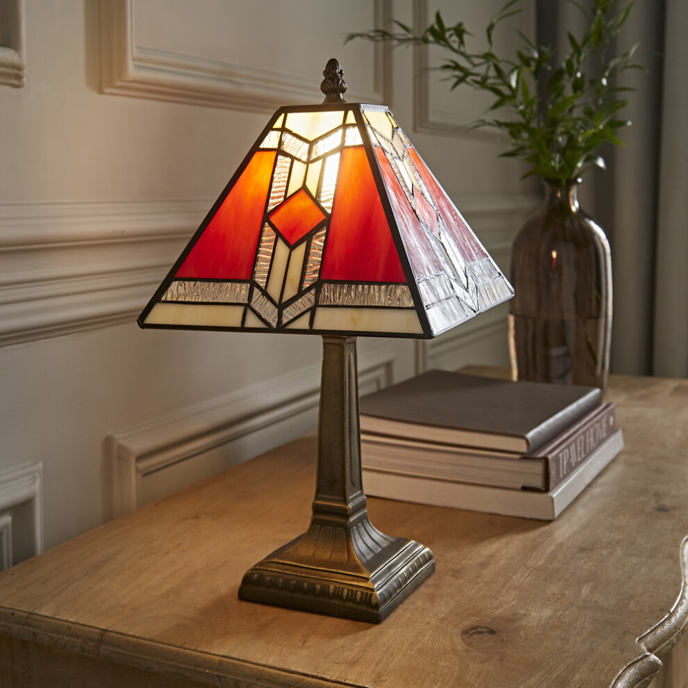 Tiffany Brown Table Lamp