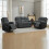 (3+2+1 Seater Sofa Set) Manual Reclining Massage Sofa Set 1