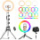 (72") 12" Ring Light with Tripod Stand & Phone Holder Tall 72" 1