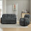 (3+1 Seater Sofa Set) Manual Reclining Massage Sofa Set 4