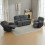 (3+1+1 Seater Sofa Set) Manual Reclining Massage Sofa Set 4
