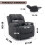 (1 Seater Sofa) Recliner Couches Set Sofa Collection 4