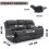 (3 Seater Sofa) Recliner Couches Set Sofa Collection 5