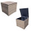 (Nature) Outdoor Storage Box Waterproof Deck Box 1