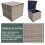 (Nature) Outdoor Storage Box Waterproof Deck Box 4