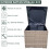 (Nature) Outdoor Storage Box Waterproof Deck Box 6