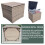 (Nature) Outdoor Storage Box Waterproof Deck Box 7