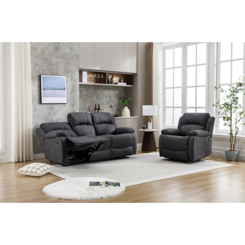 (3+1 Seater Sofa Set) Recliner Couches Set Sofa Collection