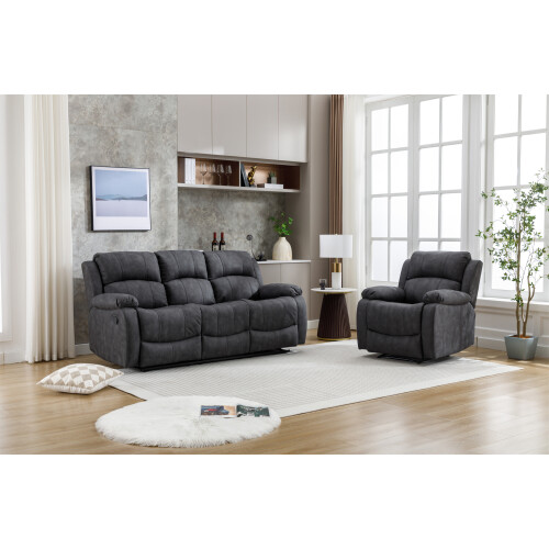 (3+1 Seater Sofa Set) Recliner Couches Set Sofa Collection 2