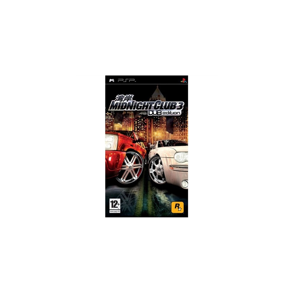 Midnight Club 3: Dub Edition Used Psp Game 5026555280006