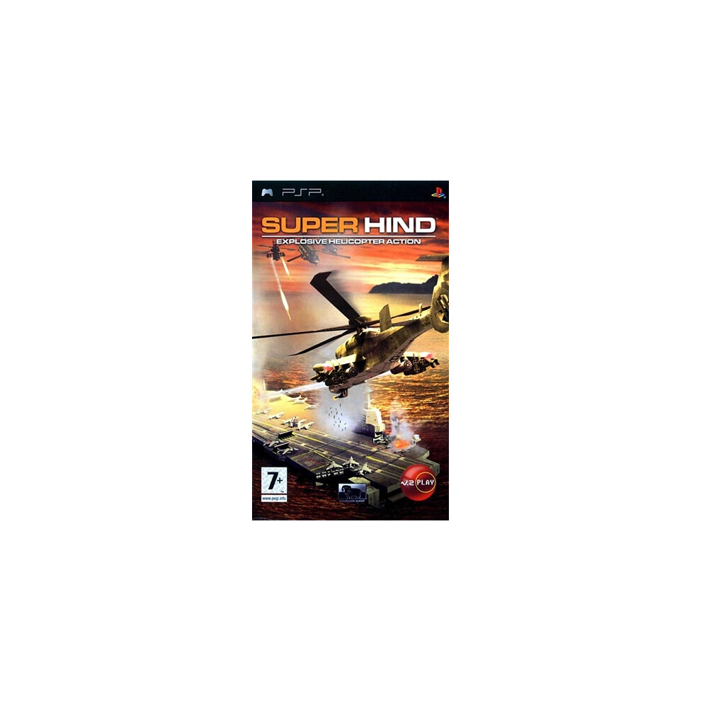 Super Hind Used Psp Game 8430613001330