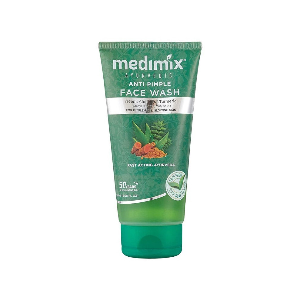 Medimix Ayurvedic Face Wash - Gentle Herbal Cleanser for Fresh, Balanced Skin 150ml