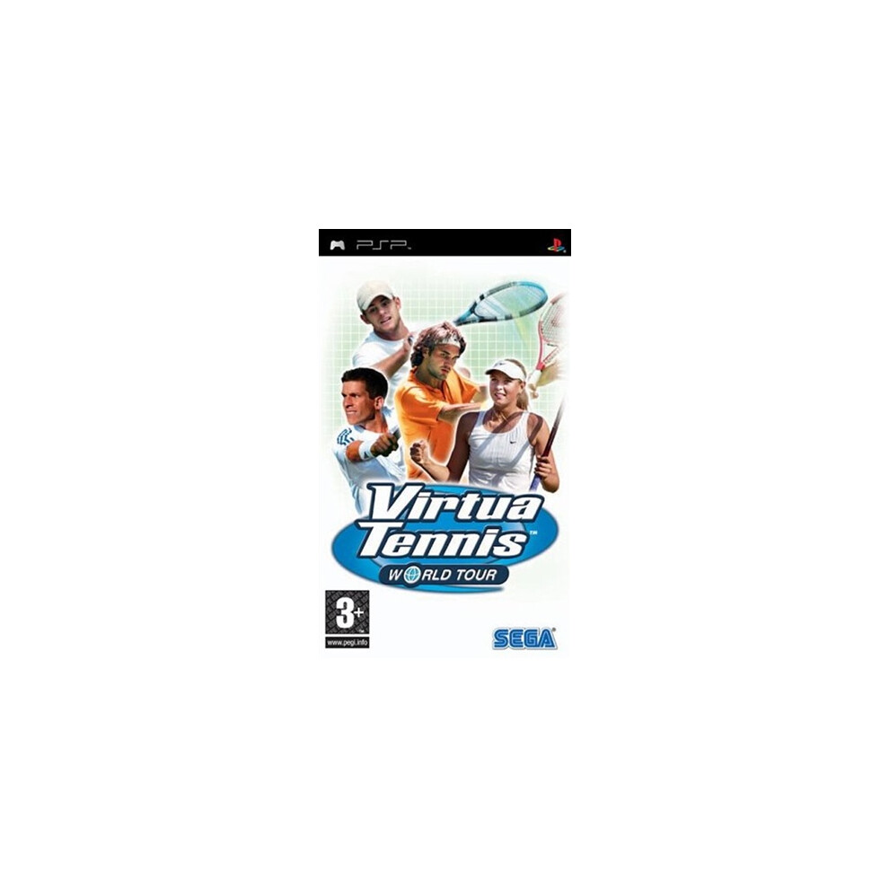 Virtua Tennis: World Tour Used Psp Game 5060004765393