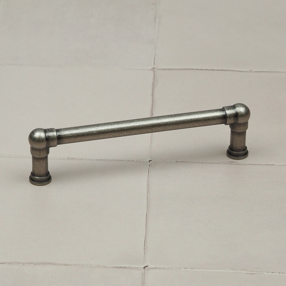 (128Mm Handle) Antique Pewter Cabinet Handles 128Mm 160Mm 320Mm 5056767302821