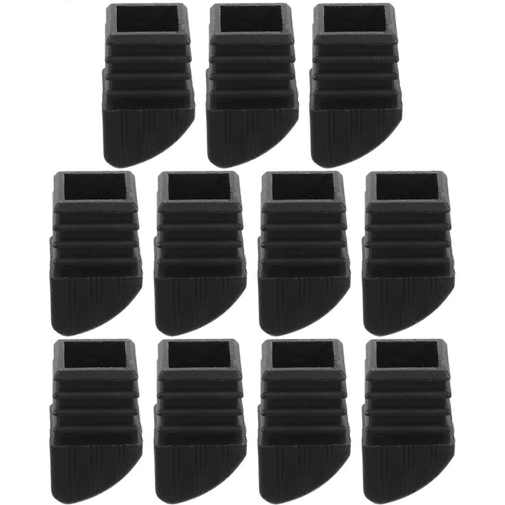 Kricely (As Show, One Size) 10Pcs Camping Table Leg Pads Furniture Leg Caps Table Foot Covers Chair Leg Covers Floor Protectors