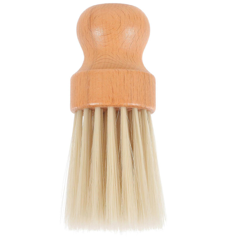 Kricely (As Show, One Size) Handheld Brush Dust Cleaning Brush Household Furniture Brush With Wooden Handle