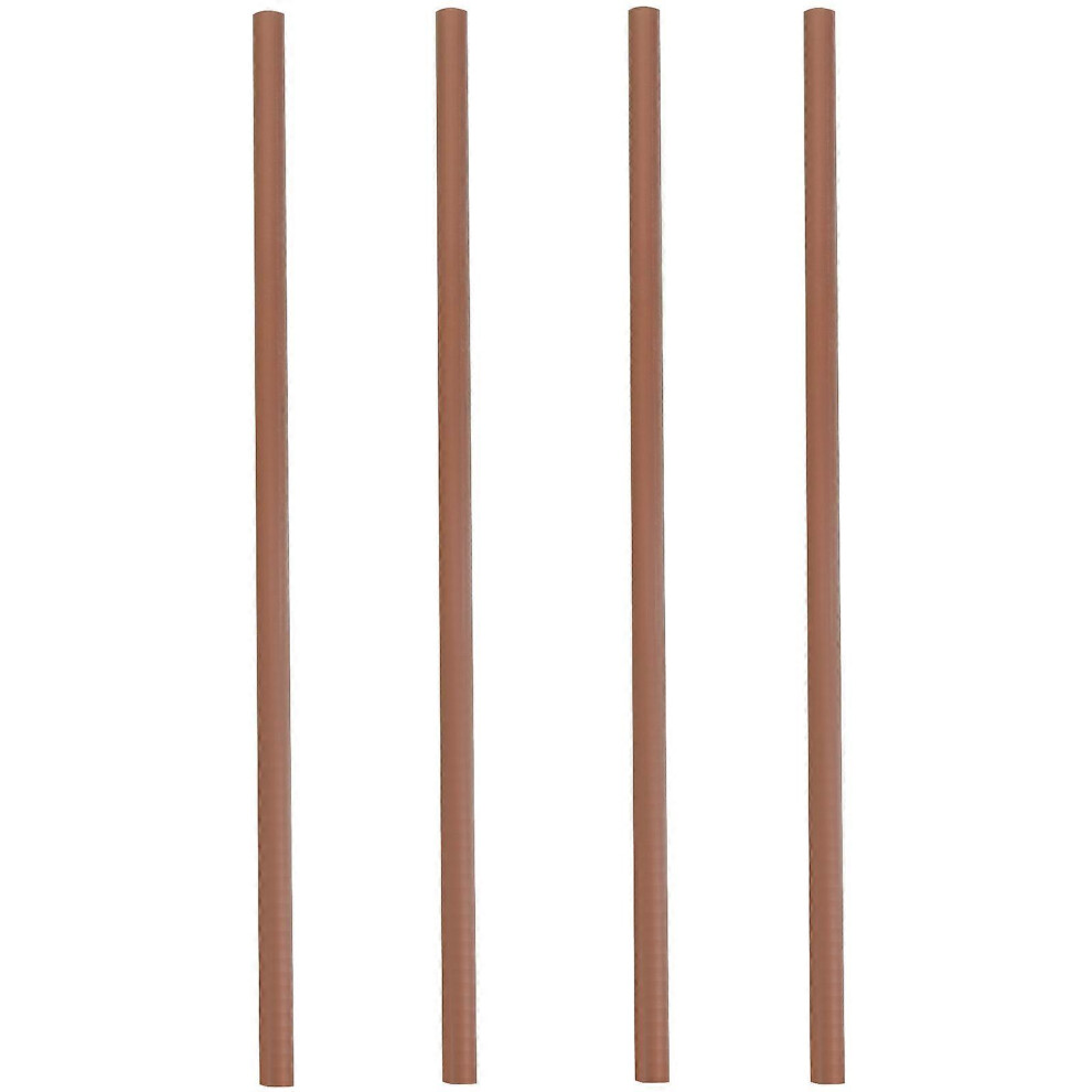 Kricely (As Show, One Size) 4Pcs Copper Round Rods Kit Diy Craft Making Rods Metal Rods For Metal Craft Hobbyists
