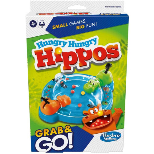 Hasbro HUNGRY HUNGRY HIPPO GRAB AND GO