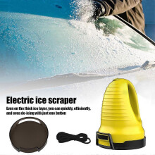 (As show, One size) Automobile Electric Heated Snow Removal Usb Rechargeable Car Ice Scrape Auto Window Windshield Glass Defrost Clean Tools