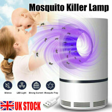 Insecto eléctrico Mosquito Mosca Killer Bug Zapper UV Interior Pest Catcher Trampa Lámpara