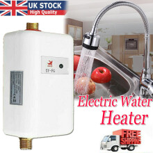 Electric Tankless Instant kuuma vedenlämmitin alle pesuallas hana keittiö kylpyhuone 3000W