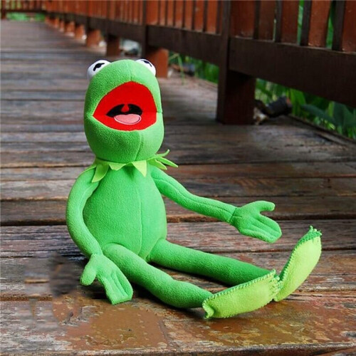 Kermit ο βάτραχος μαλακό λούτρινο παιχνίδι μαλακή κούκλα