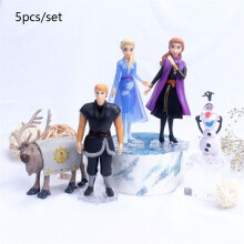 5ks Anna Elsa Frozen 2 Mini akčná figúrka
