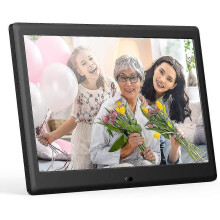 7-palcový digitálny fotorámik - modernizovaný digitálny fotorámik s (16:9) Hd Ips