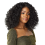 HD Lace Front Wig Middle Parted Curly Big Wave Women's 3