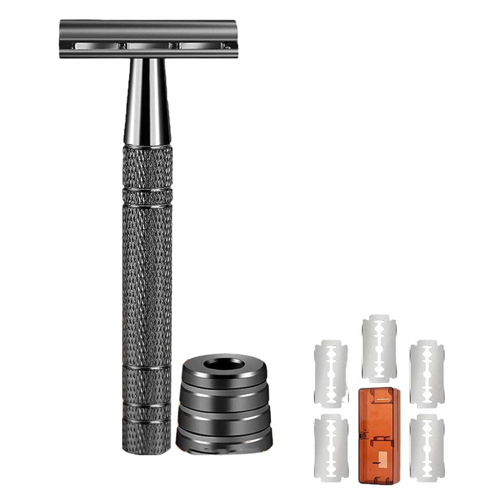 Replaceable Men Safety , Reusable Metal Razors for Men, B-image-OPC-PG8GV6V-NEW