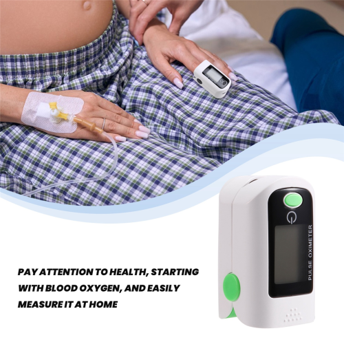 Finger Clip Oximeter Bluetooth Digital Green 2