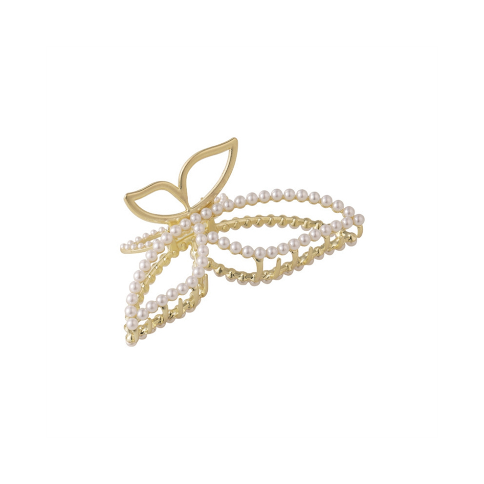 Pinces à Griffes Papillon Cheveux en MéTal DoréEs pour Femmes Mignonnes Accessoires
