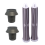 4PCS 30mm Curling Barrels e Adapters para Hair Dryer Attachment Automatic Curl Styler Tool-C 1