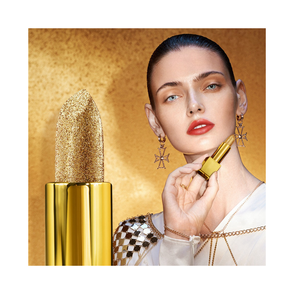 6 Colores L?Piz Labial Mate Brillo Ultra Terciopelo Sexy Que Fluye Pepita De Larga Duraci?N Impermeable 2-image