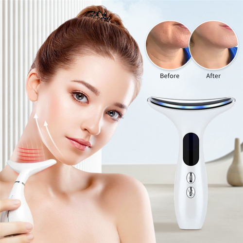 Microcurrent Face Neck Beauty Device Photon Firming Rejuvenation Anti 2