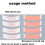 72Pcs/Lot Duo Δαντέλα περούκα διπλής όψης ταινία Super ισχυρή κόλλα C 6