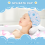 10Pcs Waterproof Shower Cap Elastic Bath Hat for Women Reusable 10