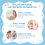 10Pcs Waterproof Shower Cap Elastic Bath Hat for Women Reusable 8